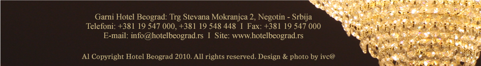 Hotel Beograd Negotin 2010